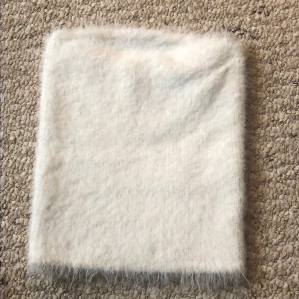 NWT FUZZY tube top xs